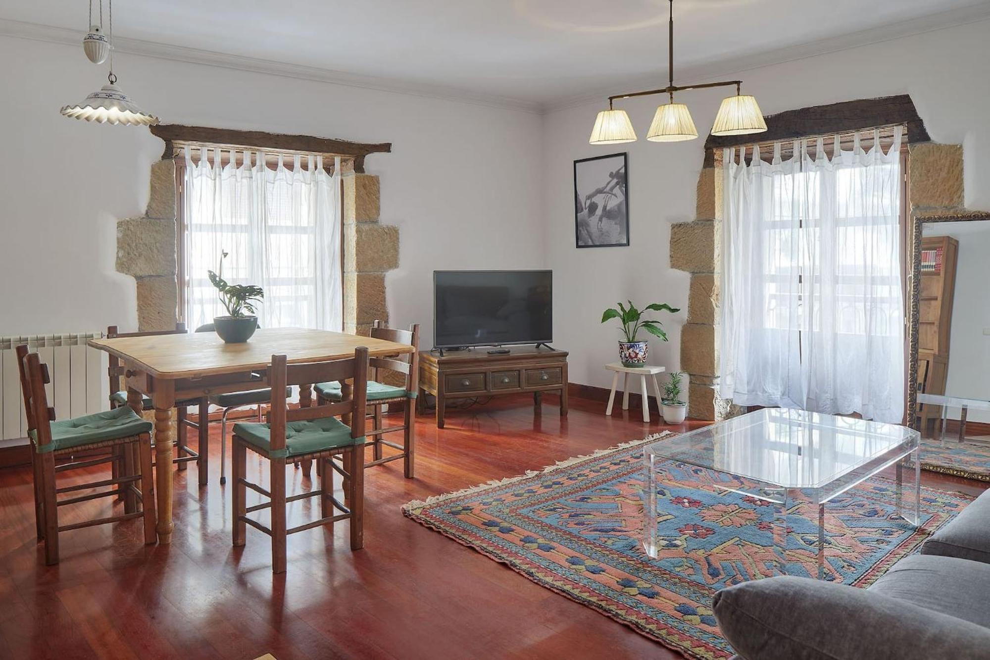 Ferienwohnung Earra - Casa Trini - Centro Y 2 Min De La Playa Zarautz Exterior foto